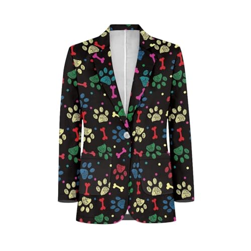 Flashideas Blazer Jacket Men One Button Suit Long Sleeve Blazer Jackets FashionBlazer Business Suit Jacket