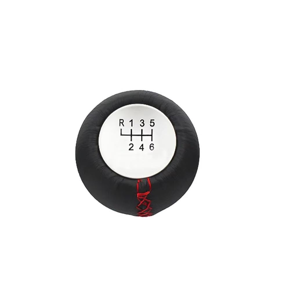 Ydxherta 6 Speed Auto Accessory 5/ Manual Auto Leather Steel Gear Stick Shift Knob For Toyota Trd(6 Speed)
