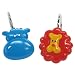 Allure Home Creations Hippo Resin Shower Curtain Hooks