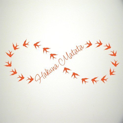Wall Mural CloudInfinity Hakuna Matata wall sticker