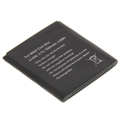 Batterie pour Wiko Cink Slim Batterie de rechange ACCU Batterie