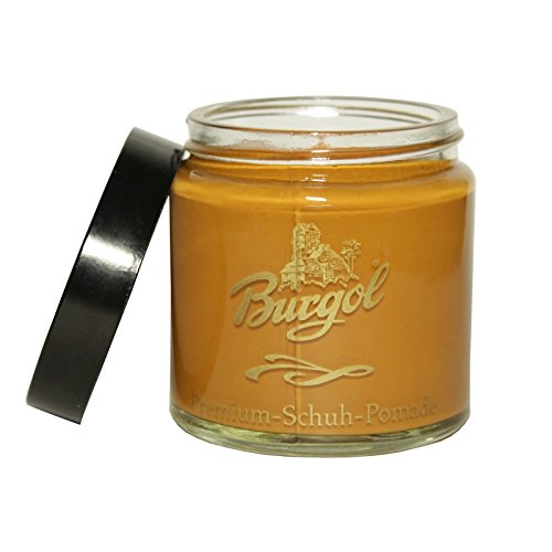 Burgol Premium-Schuh-Pomade Schuhcreme Hellbraun
