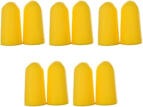 siduytin 10 Piezas de Tapones para Dormir de Viaje, Esponja para prevención de Ruido, Tapones para los oídos insonorizados, Accesorios de Aislamiento para Estudio, relajación, Oficina
