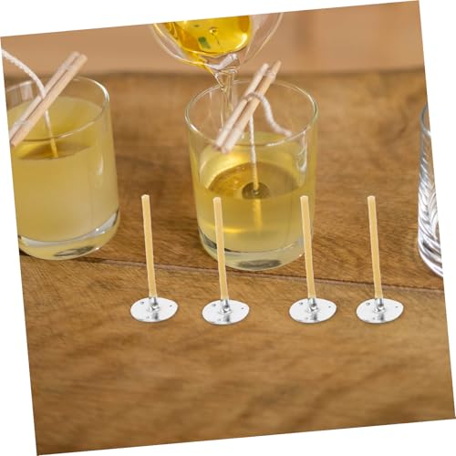 Mechas para velas FRCOLOR 100 pcs DIY 2.17 in miniatura 5