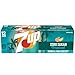 7UP Tropical Zero Sugar Soda, 12 fl oz cans, 12 pack
