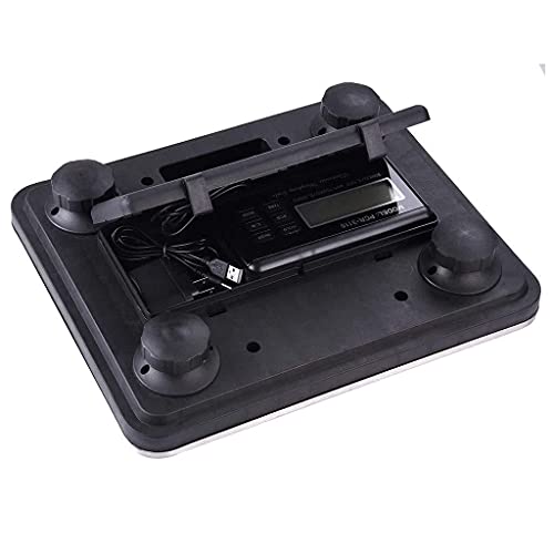 Báscula digital postal 300 kg plataforma acero inoxidable miniatura 4