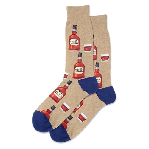 Chaussettes en chanvre chiné Hotsox Bourbon pour homme taille 41-46