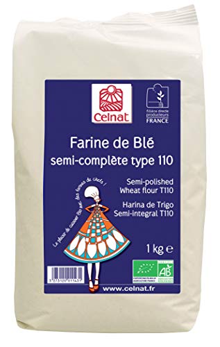 Farine de Blé compléte T 110 biologique 1 kilo
