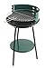 Galileo Casa 2145380 Barbecue, Tondo, Verde, Acciaio, 42 cm