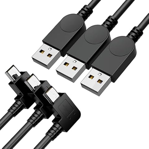 FAWETTY Mini USB Charging Cable USB 2.0 A-Male to Mini-B Car Vehicle Power Charger Adapter Cord for PS3 Controller,MP3 Players,Dash Cam,Camera,SatNav,Garmin Nuvi,PlayStation-3. Cover