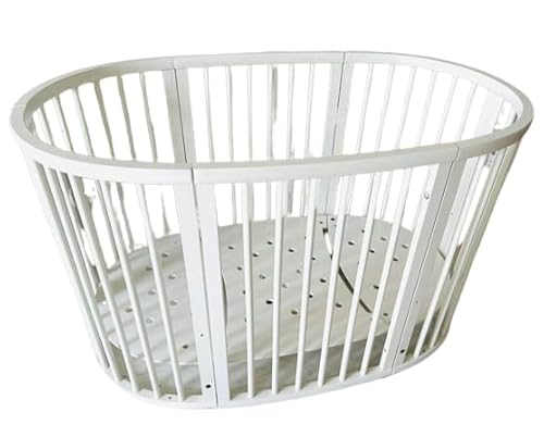 Stokke Sleepi Umbausatz, White – Zum Umbau des Sleepi Mini in das Sleepi Bett – Für Kinder bis zu 3 Jahren – Matratze separat erhältlich – Verlängert das Bett auf 127 cm