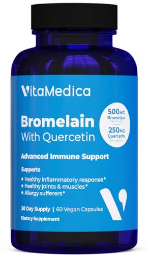 VitaMedica Bromelain & Quercetin Supplement