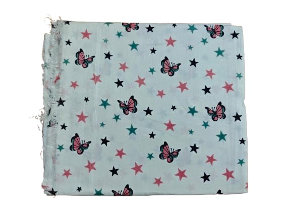 Shawl/Summer Blanket (Butterfly Star Print)-image-45