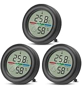 Thlevel Hygrometer Thermometer 4 Stück - Digital Mit Komfortanzeige