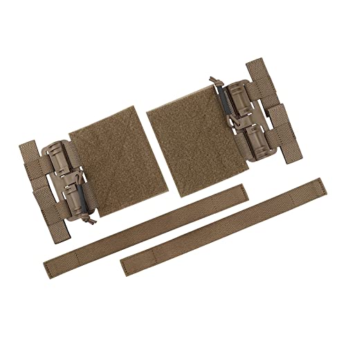 Tactical Cronex Molle Vest Quick Release Buckle Set, Quick Disconnect Cummerbund Adapters for JPC CPC NCP XPC 420 Vest