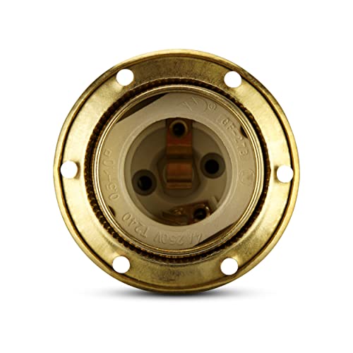 REV Ritter 0503100555 Bulb Fitting E 27 Metal, Brass - Image 4