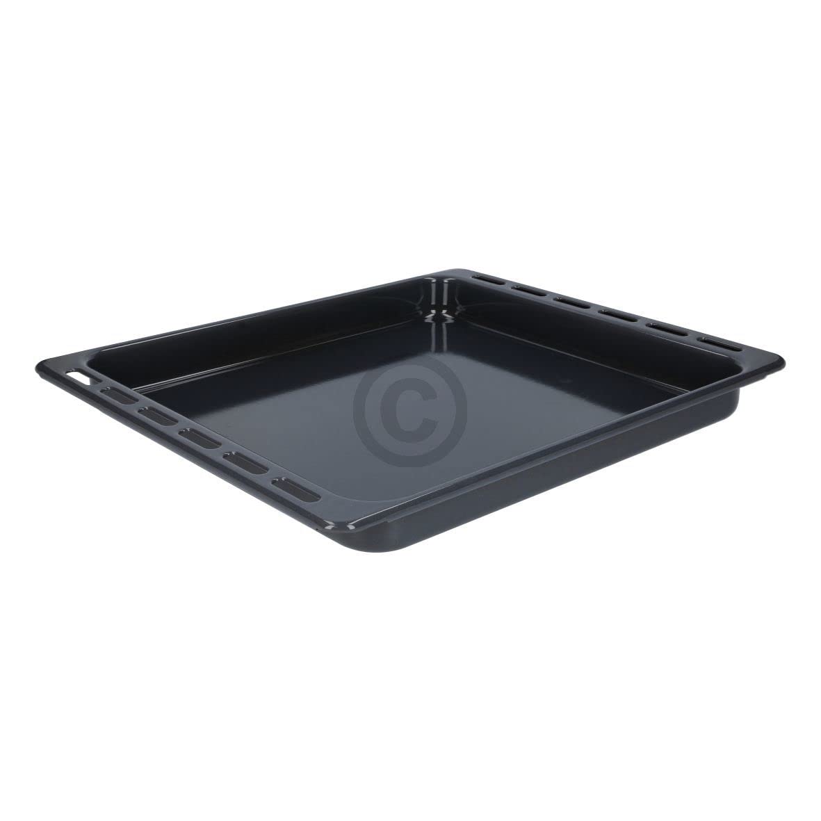 Hohes Backblech Fettpfanne emailliert kompatibel mit Whirlpool 481010764532 oder kompatibel mit Indesit C00374896 kompatibel mit Bauknecht 481010764532