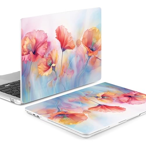 Funda para MacBook Air de 15 pulgadas M2 accesorio protector A2941 de resina rígida transparente 3