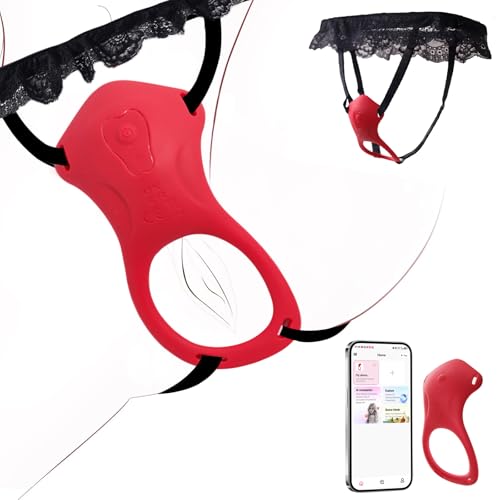 Butterfly Vibrator für Klitoris Stimulation Tragbares Höschen Vibratoren mit 9 Vibrationsmodi APP Fernbedienung Erotik Sex Spielzeug für Frauen Leise Vibratorensets Sexspielzeug für die Paare Extrem