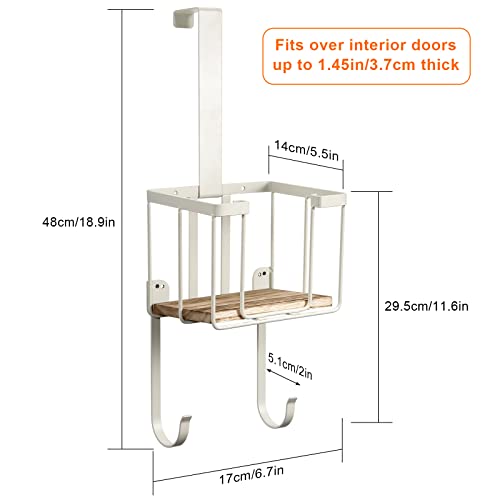 Tj.Moree Over The Door/Wall Mount Ironing Board Hanger, Laundry Room Iron And Ironing Board Storage Holder thumb #5