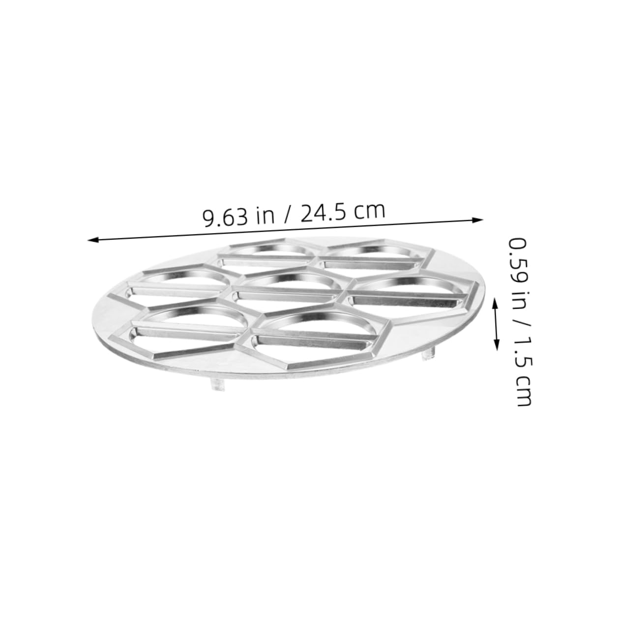 Unomor Chinese Dumpling Maker Machine Aluminum Ravioli Press Innovative Shapes for