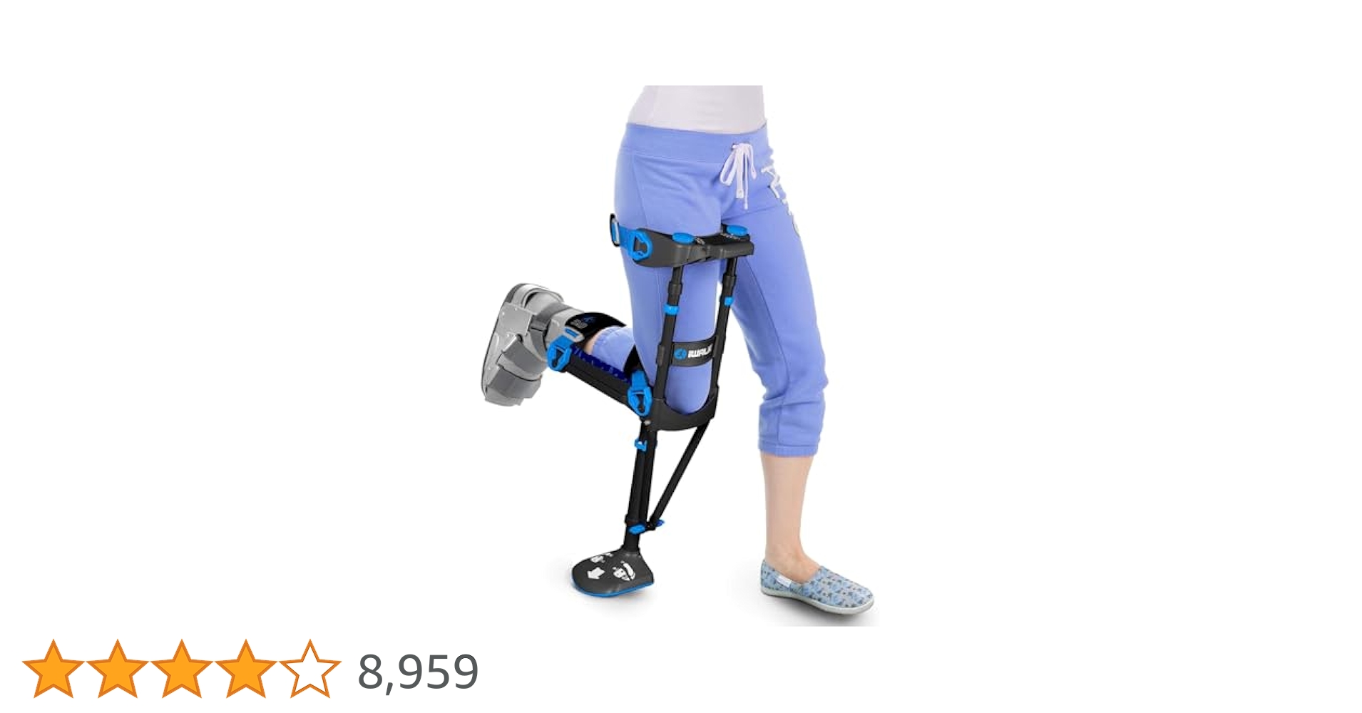 Amazon | iWALK3.0 – オリジナルのハンズフリー膝松葉杖
