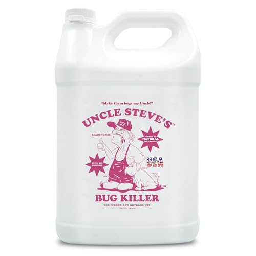 Uncle Steve's Bug Killer - Made in The USA with All-Natural Essential Oils - Pet & Kid Friendly...