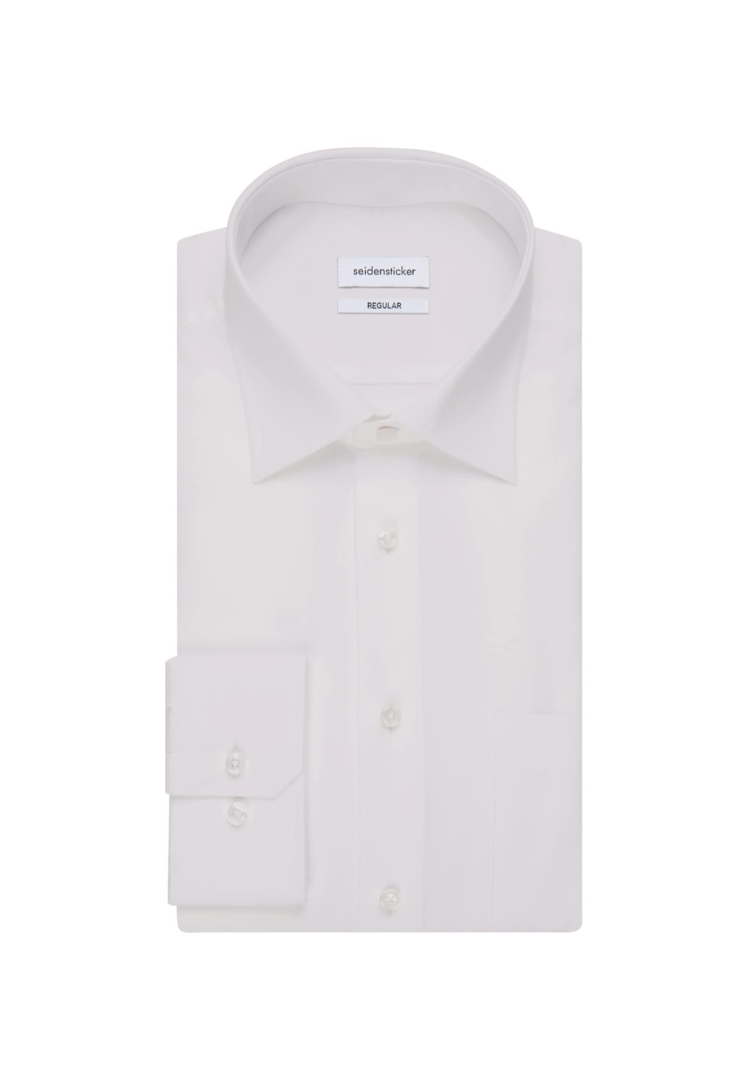 Seidensticker Camicia Business da Uomo - vestibilità Regolare - No Stiro - Collo Kent - Manica Lunga - 100% Cotone