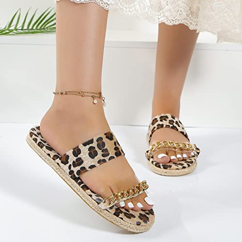 Chaussures à enfiler léopard pour libérer vos pieds en été - 4