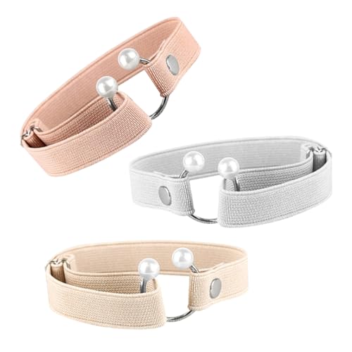 3Pcs High Heels Loose Shoe Straps for Women Detachable Elastic Bands for Wedges and Ballet Flats Comfortable Lightweight No Buckles Design Glamorous Accessories Grey