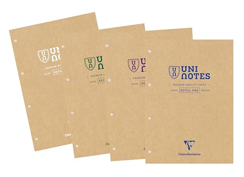Blocs de cours Clairefontaine A4 pour organiser vos fiches de révision sans feuilles volantes