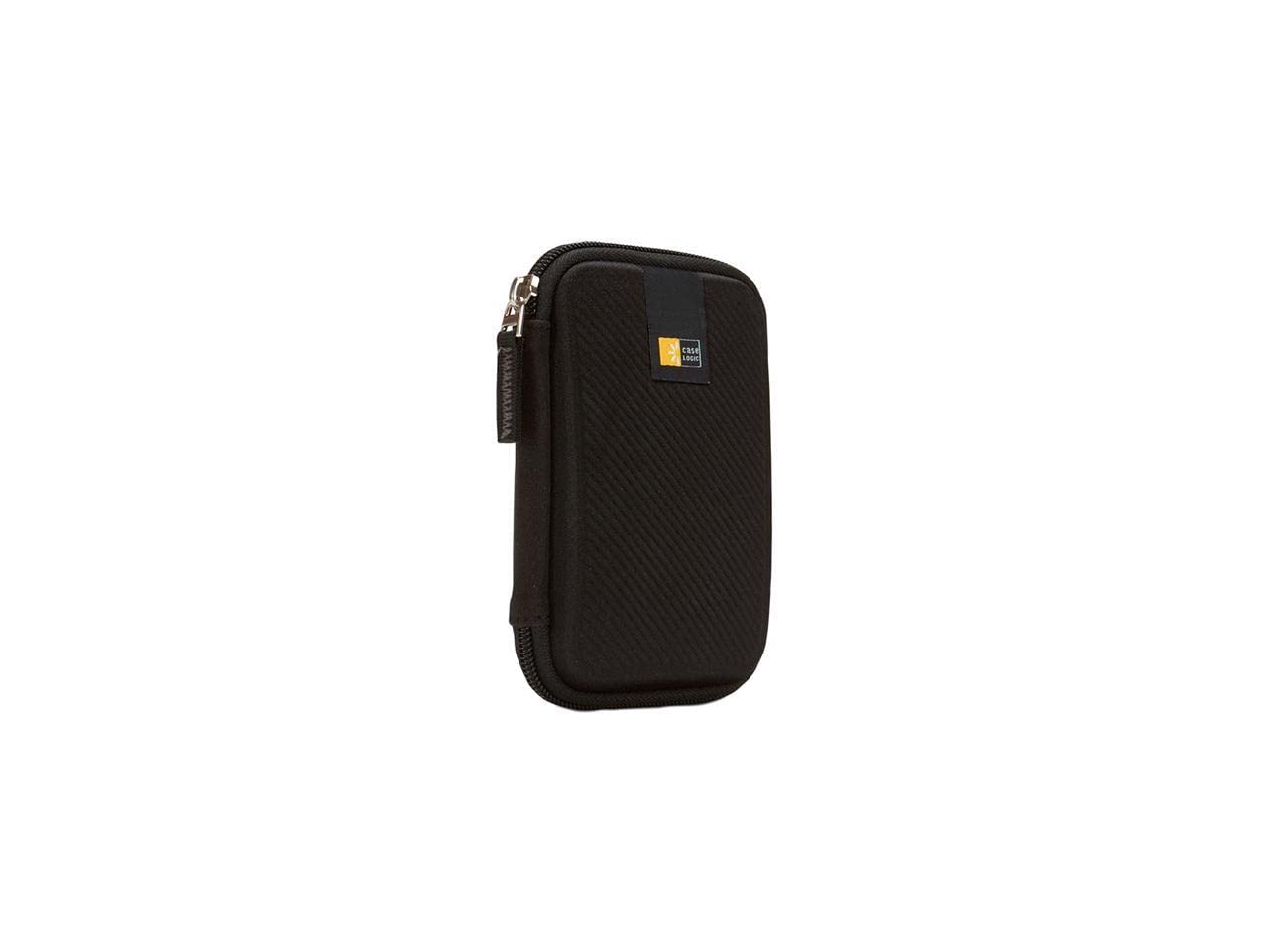 Case Logic EHDC-101-BLACK Polyester Noir - Housses de disques de stockage (Polyester, Noir, 80 g, 89 x 30 x 135 mm)