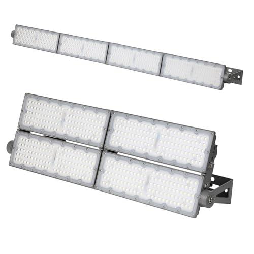 REXTiN LED Stadium Flood Light: Outdoor High Power Adjustable Angle