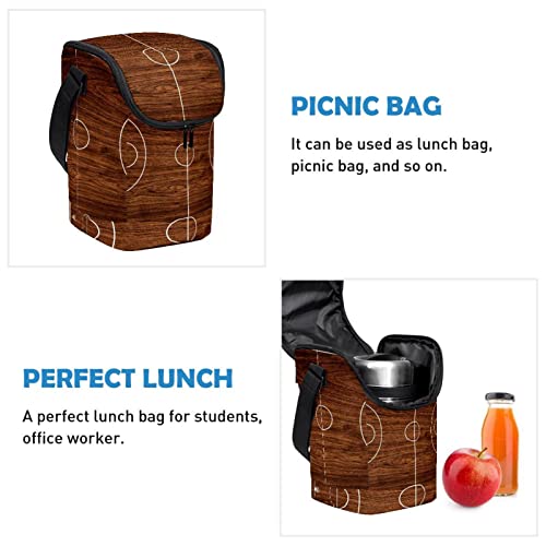 Bolsa de almuerzo térmica e impermeable para llevar comidas saludables al trabajo 3