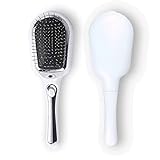 Massage Comb Head Meridian Electric Comb,Prevent Hair Loss Antistatic Comb for Hair Care,Hair Growth ion hair brush(white)