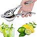 HOMEGLOW · Exprimidor de Limón Manual de Acero Inoxidable Grande · Prensa Cítricos para Limones y Limas · Resistente Ergonómico para Cocina Doméstica y Profesional