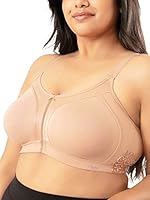 NYKD by Nykaa Women&rsquo;s Full Support M-Frame Heavy Bust Everyday Cotton Bra | Non-Padded | Wireless | Full Coverage| Bra, NYB101, Sand, 36DD, 1N