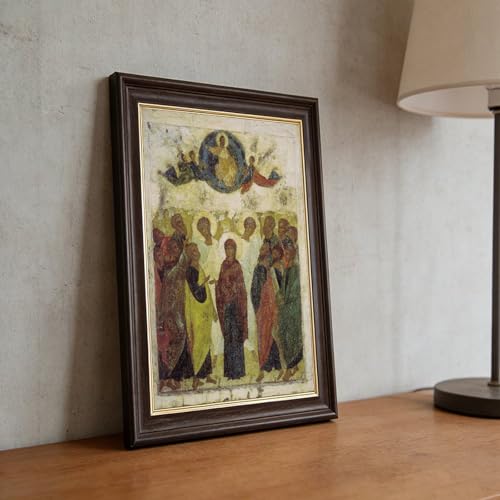 Impression sur toile Ascension de Jésus Andrei Rublev déco murale bureau - 5