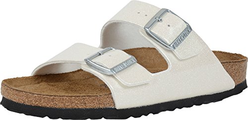 Birkenstock Unisex Arizona Magic Galaxy White Birko-flor¿ Sandals - 8-8.5 2A(N) US Women