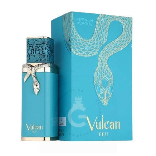Fragrance World French Avenue Vulcan Feu Unisex Eau de Parfum, 3.4