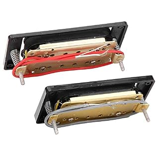 Micro double bobine Humbucker micro guitare électrique micro guitare pont compatible avec guitare électrique ST/SQ - Les Beatles, Paul McCartney, John Lennon, RIngo Starr, George Harrison Micro double bobine Humbucker micro guitare électrique micro guitare pont compatible avec guitare électrique ST/SQ – Image 2