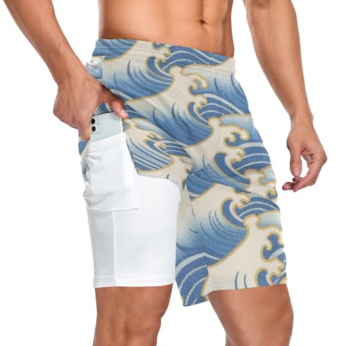 Short de tennis pour homme évacuant l'humidité pour stopper la sueur