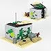 FANLANTEE Military Base Army Base Building Blocks Sets WW2 Small Bunker Toys Compatible with Major Brands Bricks(121Pcs)