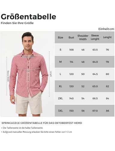 Chemise traditionnelle bavaroise idéale pour l'Oktoberfest - 7