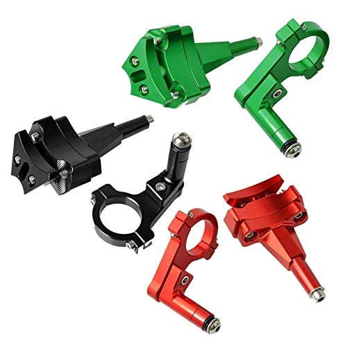 EAMOM Kit de montagem de suporte de amortecedor estabilizador de direção de motocicleta Suporte anti