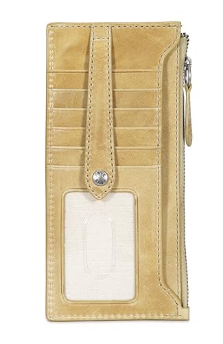 Image of Frye Women's Melissa Snap Card Wallet, Stylish Design with Holder & Slots, Compact for Purse