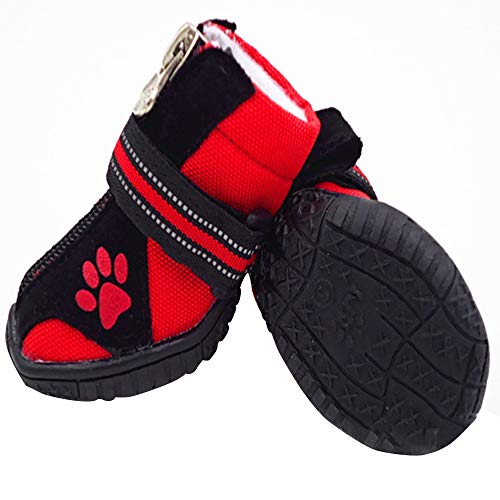 URBEST Dog Winter Shoes, Dog Boots Sports NonSlip Pet Dog AntiSlip