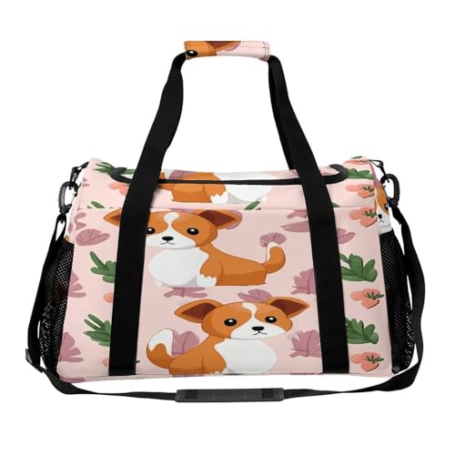 Bolsa para perro pequeño de gran capacidad y correas ajustables para máxima comodidad