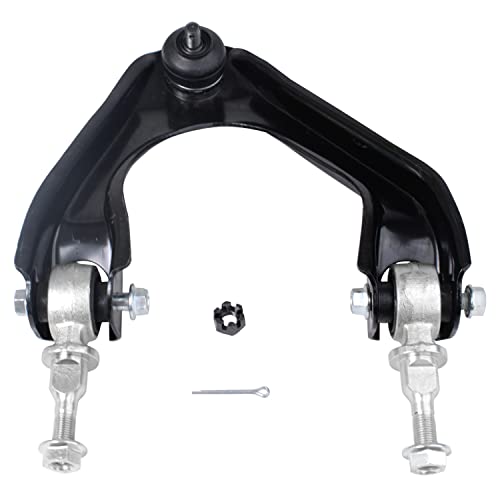 Image of Detroit Axle - 4pc Front End Control Arms Kit for 90-93 Honda Accord, 2 Upper Control Arms w /Ball Joint 2 Stabilizer Sway Bars 1990 1991 1992 1993 Replacement