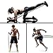 Kootek 11Pcs Resistance Bands Home Workout Set - 4 Pull Up Assist Bands with 5 Loop Exercise Band Heavy Duty Powerlifting Strength Training Fitness Equipment for Body Stretching with Guide Book